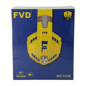 GAMING HEADSET WIRED FVD YELLOW GAMING HEADSET WIRED FVD YELLOW